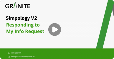 Managing My Info Requests in Simpology V2